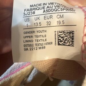 Converse Youth Sneakers with Textile Upper